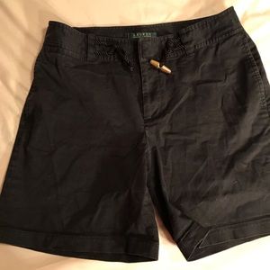 Ralph Lauren size 6 black shorts